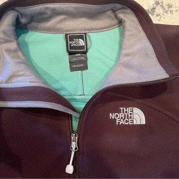The North Face Brown Lightweight Windwall Softshell Zip Front Jacket Medium - Picture 2 of 6